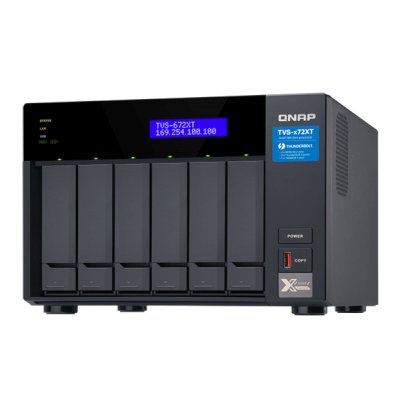 Сетевой RAID-накопитель Qnap TVS-672XT-i3-8G