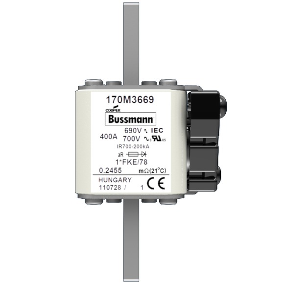 170M3669 Быстрый предохранитель 400A 690V 1*FKE/78 AR UC