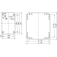 Schneider Electric NSYMM54 ПЛАТА ПЛОСКАЯ 500Х400