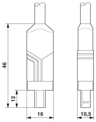 Phoenix contact 1653935 VS-04-2X2X26C7/7-SDA/SDB/2,0 Патч-кабель