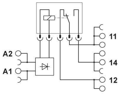 Phoenix contact 2900326 PLC-RPT-110UC/21HC/RW Релейный модуль