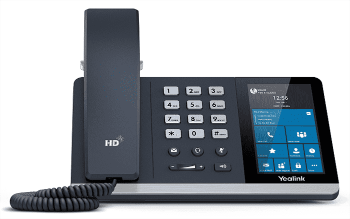Yealink SIP-T55A Skype for Business - стационарный IP-телефон