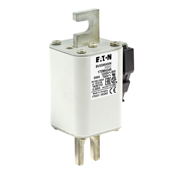 170M4246 Быстрый предохранитель 550A 1250V 1KN/110 AR CU