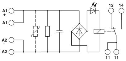 Phoenix contact 2940061 EMG 22-REL/KSR-230/21/AU/SO46 Релейный модуль