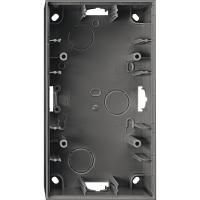 Schneider Electric MTN524214 MERTEN КОРПУС для открытого монтажа 2 поста, АНТРАЦИТ,SM