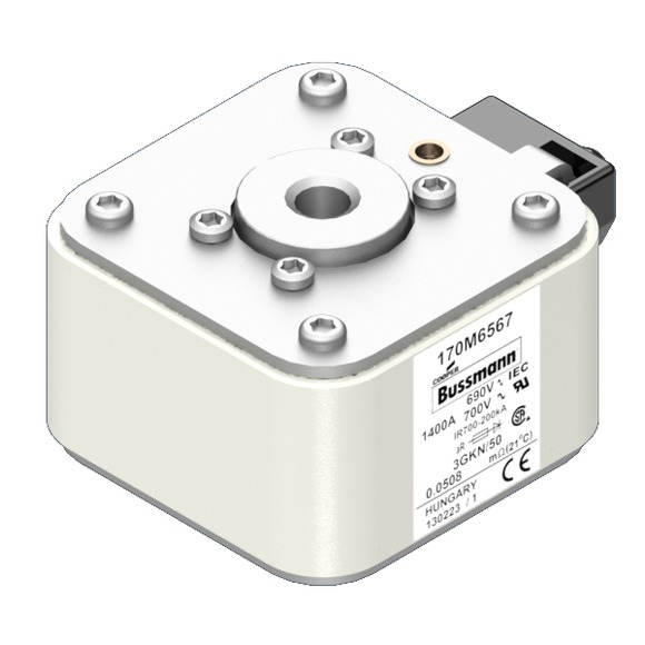 170M6567 Быстрый предохранитель 1400A 690V 3GKN/50 AR UC