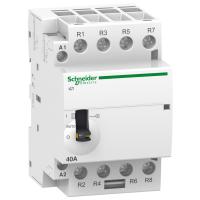 Schneider Electric A9C21864 МОДУЛЬНЫЙ КОНТАКТОР С РУЧНЫМ УПРАВЛЕНИЕМ iCT63A 4Н