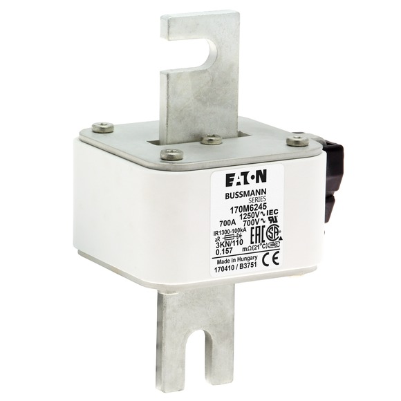 170M6245 Быстрый предохранитель 700A 1250V 3KN/110 AR CU