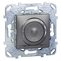Schneider Electric MGU5.503.12ZD UNICA TOP ТЕРМОСТАТ теплого пола, выносной термодатчик, ГРАФИТ