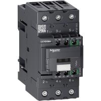 Schneider Electric LC1D50AKUE 3P КОНТАКТОР EVERLINK AC3 440В 50A, КАТУШКА УПР. 100-250В AC/DC, ПРУЖИННЫЙ ЗАЖИМ