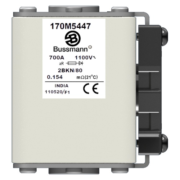 170M5447 Быстрый предохранитель 700A 1100V 2BKN/80 AR