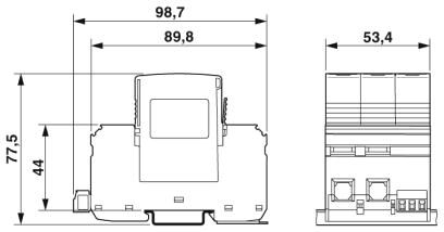 Phoenix contact 2910359 VAL-US-120/65/3+0-FM Устройство защиты от перенапряжений, тип 1/2