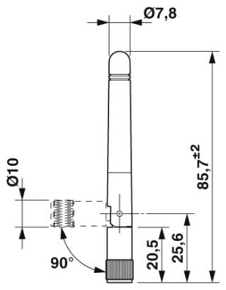 Phoenix contact 2313342 PSI-GSM-STUB-ANT Антенна