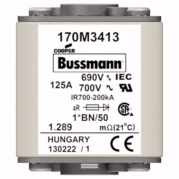 170M3419 Быстрый предохранитель 400A 690V 1*BN/50 AR UC