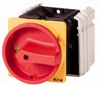 96383 Главные выключатели, 6-полюсн., 100 A, Функция аварийного выключения, 90 °, запираемый в положении 0, Монтаж (T5-3-8342/EA/SVB)