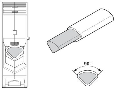 Phoenix contact 3076604 UKH 70-3L/N/FE-F Клемма для высокого тока
