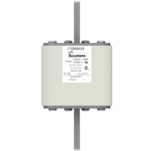 170M6695 Быстрый предохранитель 700A 1250V 3FU/115 AR CU