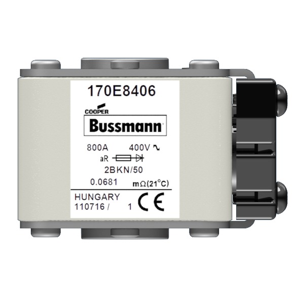 170E8406 Быстрый предохранитель 800A 400V 2BKN/50 AR LOWLOSS