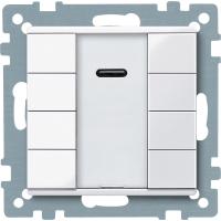 Schneider Electric MTN617525 SM,4 КН. ВЫКЛ PLUS С ИК-ПРМ, АКТ.БЕЛ.БЛ