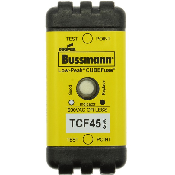 TCF45 Предохранитель CUBE, TIME DELAY, 600 В АС/300 DC с индикацией