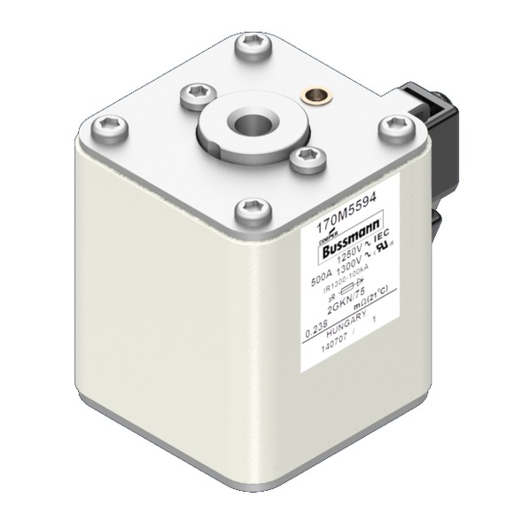 170M5594 Быстрый предохранитель 500A 1250V 2GKN/75 AR CU