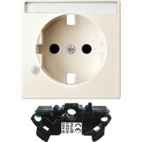 Schneider Electric MTN2333-0344 MERTEN ЦЕНТР.ПЛАТА д/мех роз. с полем д/надписи и индик., БЕЖЕВЫЙ, QF SM