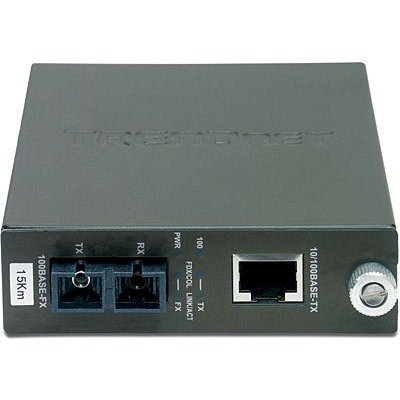 Медиаконвертер TRENDnet TFC-110S15