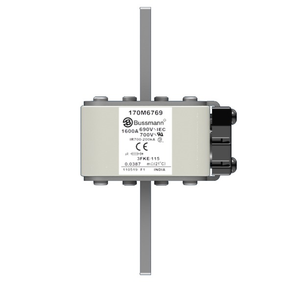 170M6769 Быстрый предохранитель 1600A 690V 3FKE/115 AR UC