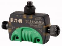 174715 T-Connector SWD, модуль ввода/вывода IP69K, 24 В пост. тока, два входа/выхода с питанием, с возможностью настройки, одно гнездо входа/выхода M12 (EU1E-SWD-2DD)