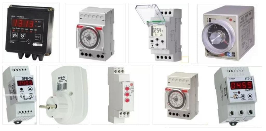 виды реле времени