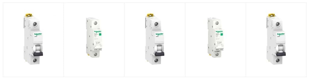 1 Полюсные автоматические выключатели