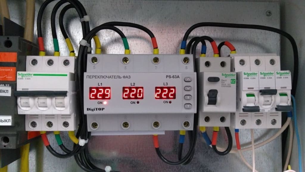 переключатель фаз
