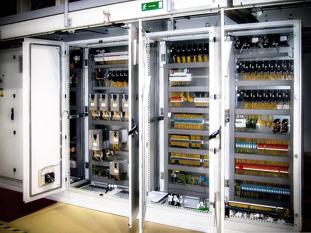 виды промышленых электрощитов