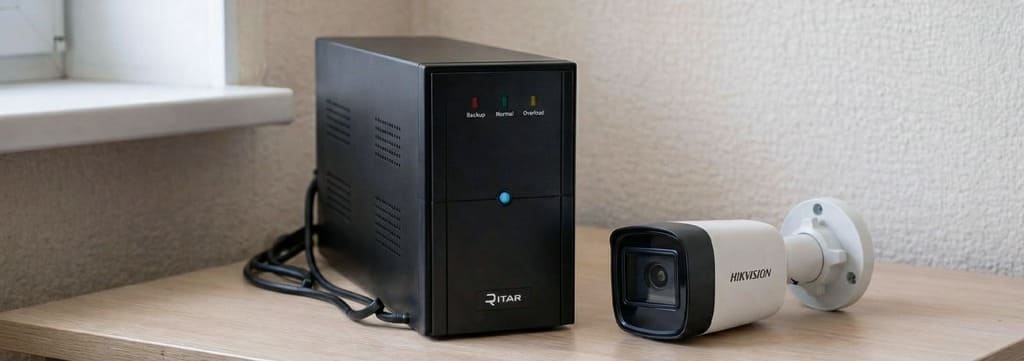 Резервное питание для видеонаблюдения