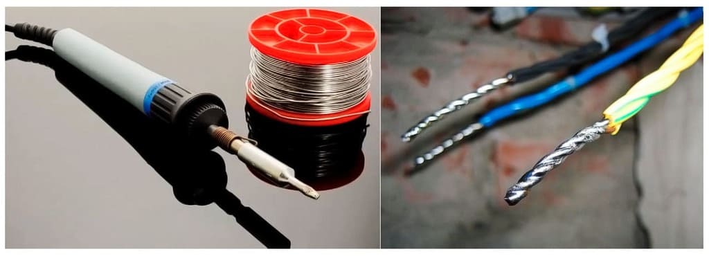 Как соединить силовой кабель