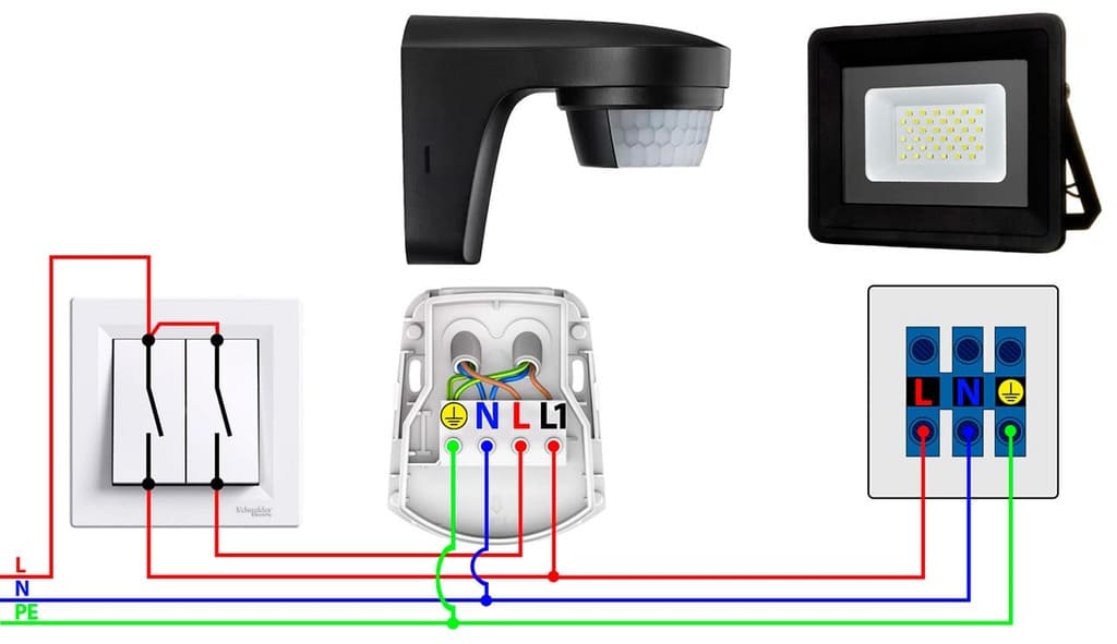 Датчик движения схемы Датчик движения схемы