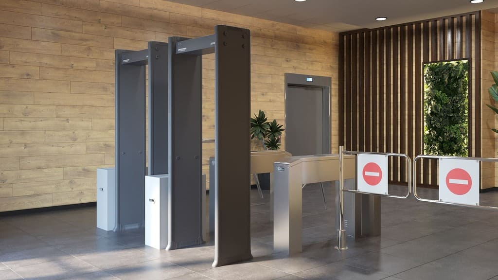 стационарные металлодетекторы арочного типа