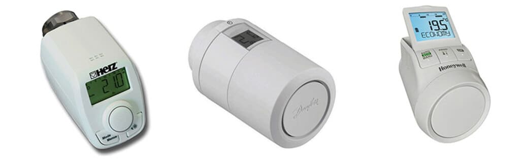 электронные термоголовки для радиатора