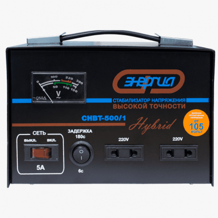Стабилизатор напряжения Энергия Hybrid СНВТ-500/1 Е0101-0041