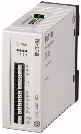 144060 Модуль ввода SWD, 24 В пост. тока, 4 цифровых входа с питанием 24 В, 0,5 A, 3-проводное подключение (EU5E-SWD-4DX)